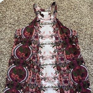 COCO + Jaimeson medium floral tank top.